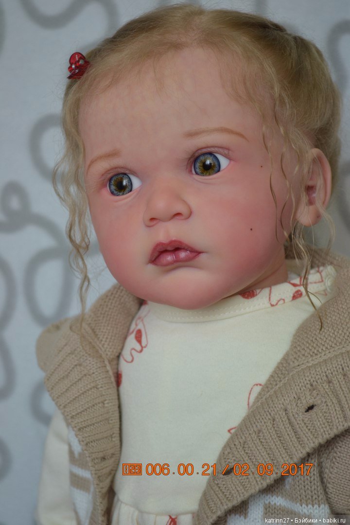 Кукла реборн Аленка, молд Mattia. Автор Ekaterina Abbyasova babies