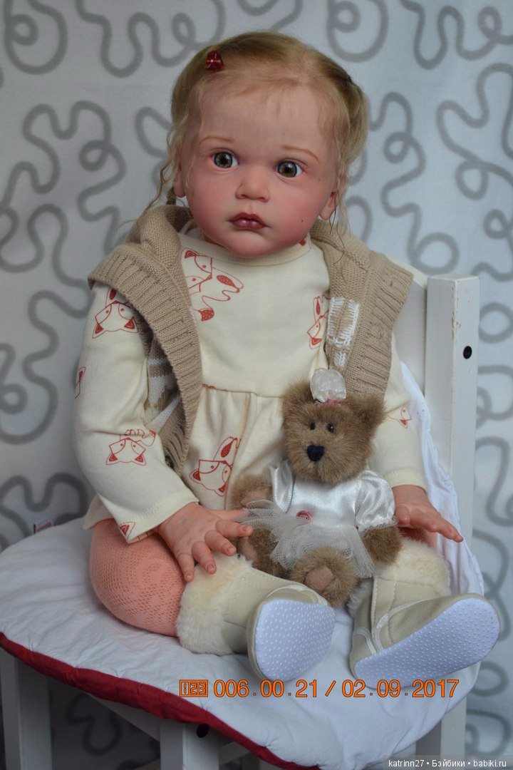 Кукла реборн Аленка, молд Mattia. Автор Ekaterina Abbyasova babies