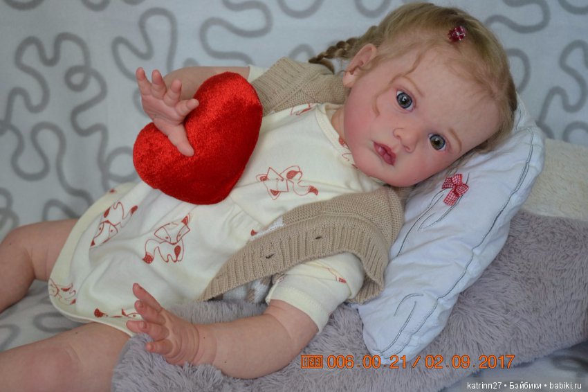 Кукла реборн Аленка, молд Mattia. Автор Ekaterina Abbyasova babies