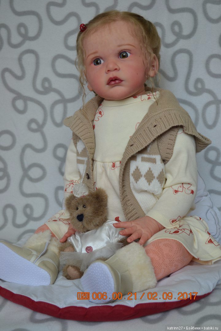 Кукла реборн Аленка, молд Mattia. Автор Ekaterina Abbyasova babies
