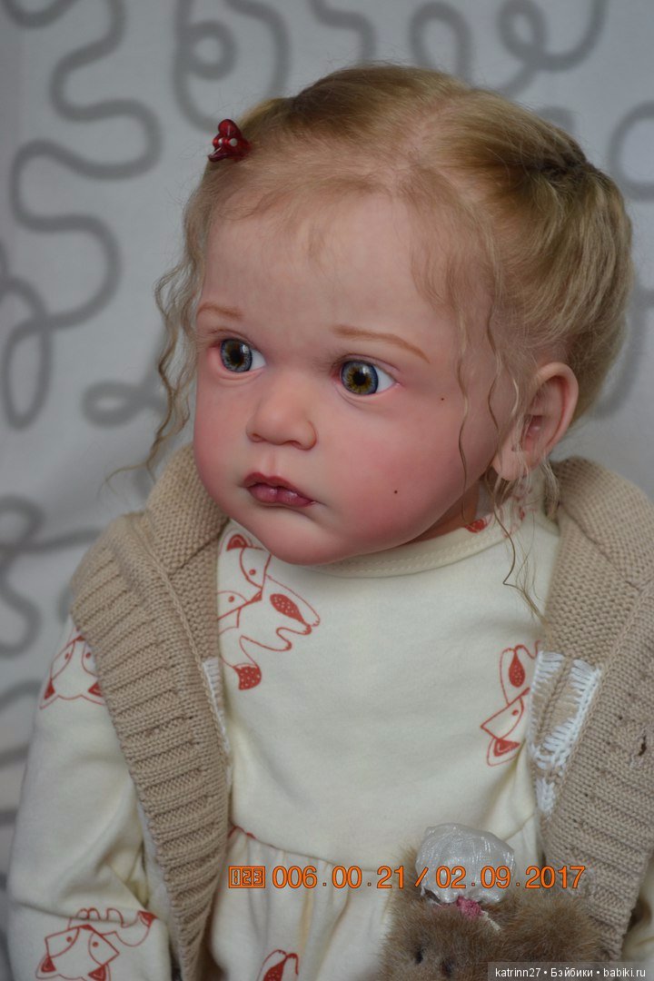 Кукла реборн Аленка, молд Mattia. Автор Ekaterina Abbyasova babies
