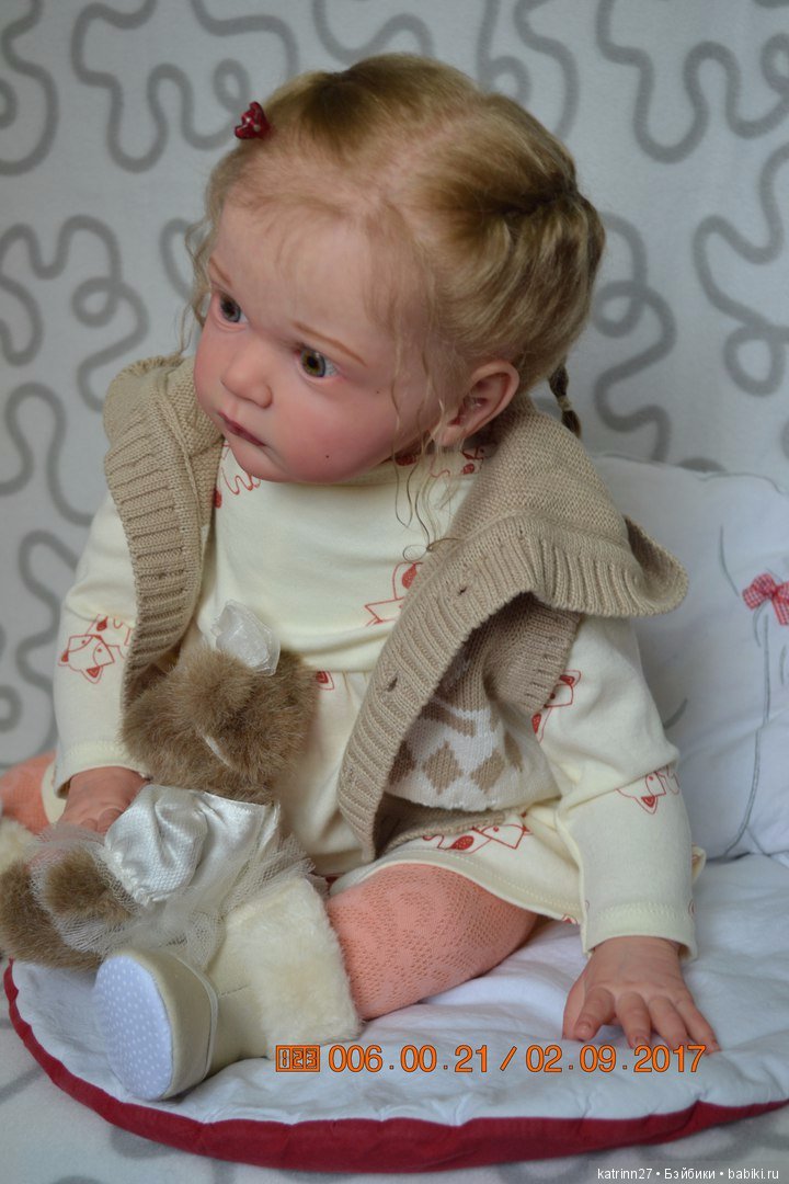 Кукла реборн Аленка, молд Mattia. Автор Ekaterina Abbyasova babies
