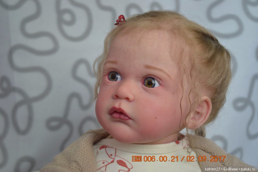 Кукла реборн Аленка, молд Mattia. Автор Ekaterina Abbyasova babies
