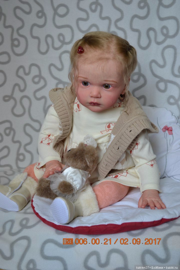 Кукла реборн Аленка, молд Mattia. Автор Ekaterina Abbyasova babies