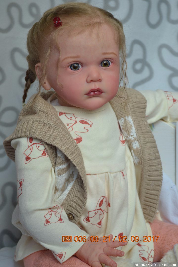 Кукла реборн Аленка, молд Mattia. Автор Ekaterina Abbyasova babies