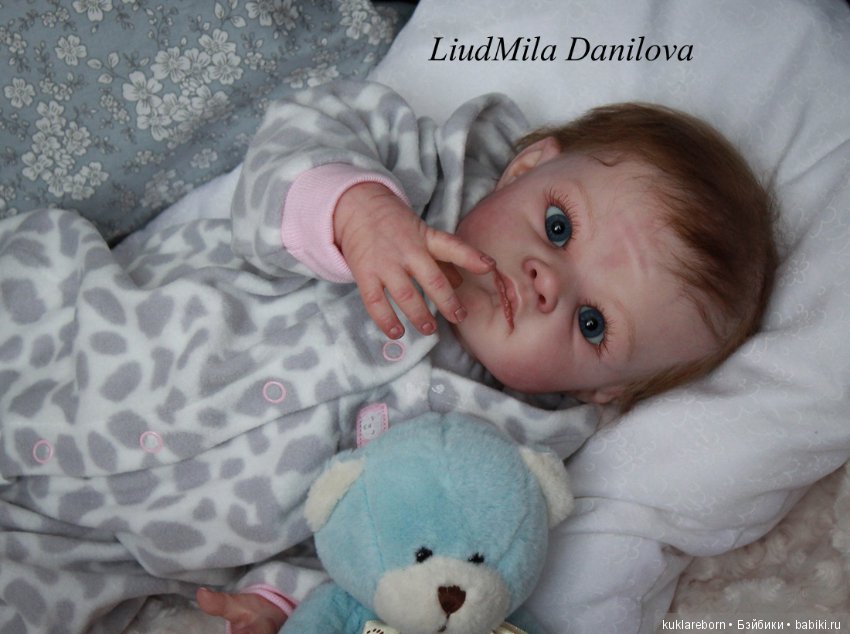 Poppet из молда Adrie Stoete. Кукла реборн Людмилы Даниловой