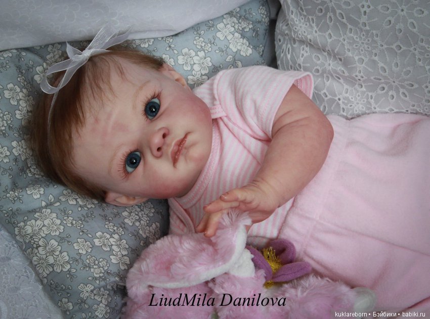 Poppet из молда Adrie Stoete. Кукла реборн Людмилы Даниловой (фото 5)