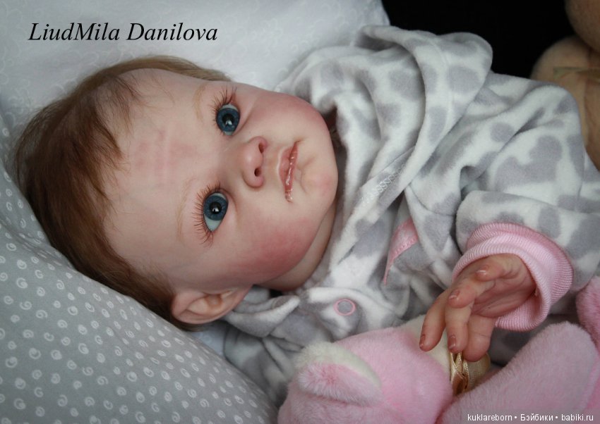 Poppet из молда Adrie Stoete. Кукла реборн Людмилы Даниловой