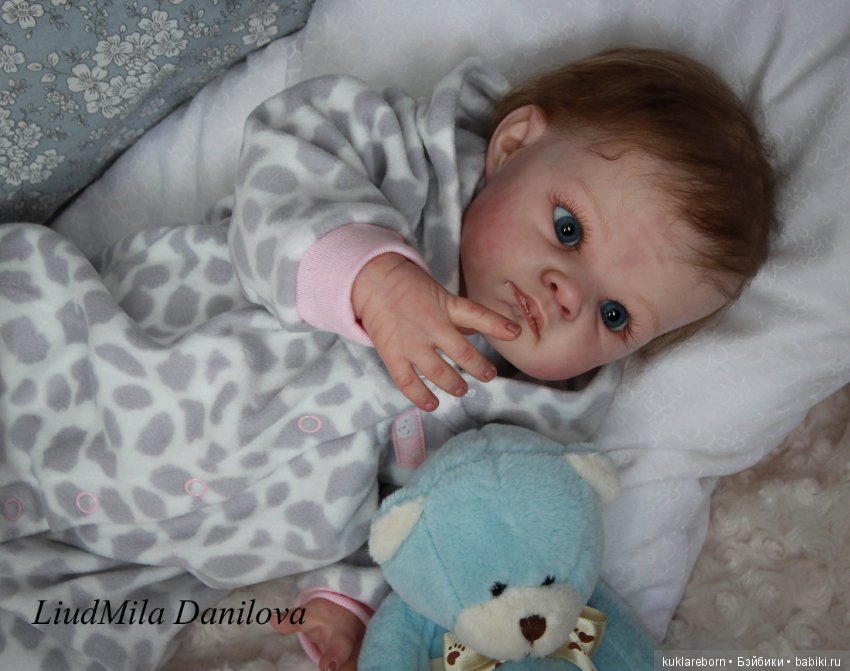 Poppet из молда Adrie Stoete. Кукла реборн Людмилы Даниловой