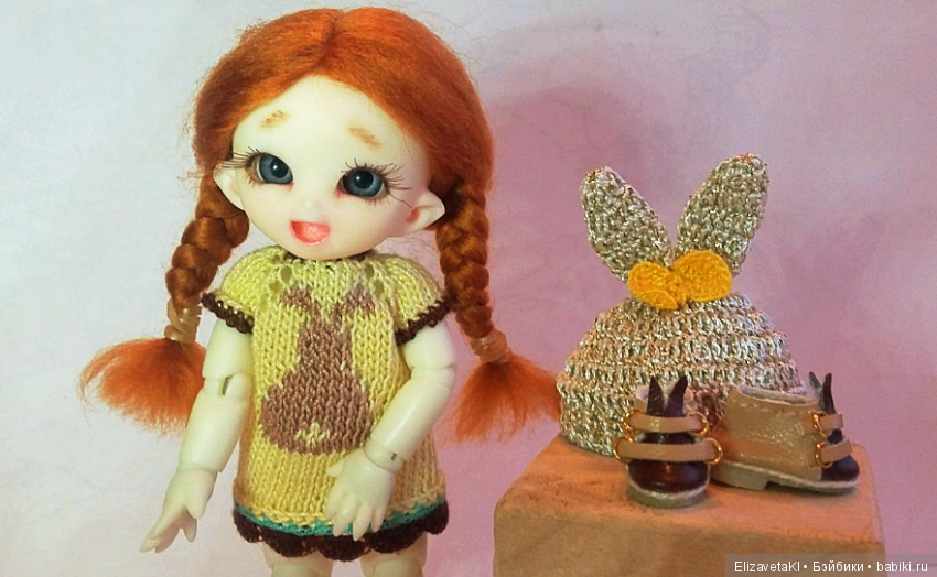 Поселился зайка) — Одежда и обувь для кукол BJD (БЖД): 1/3 (фото 7)