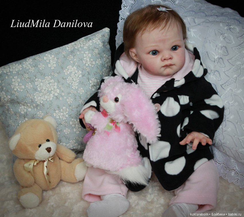 Poppet из молда Adrie Stoete. Кукла реборн Людмилы Даниловой (фото 10)