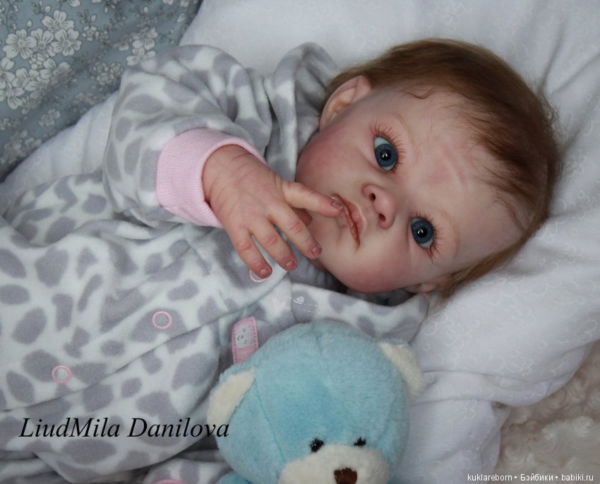 Poppet из молда Adrie Stoete. Кукла реборн Людмилы Даниловой