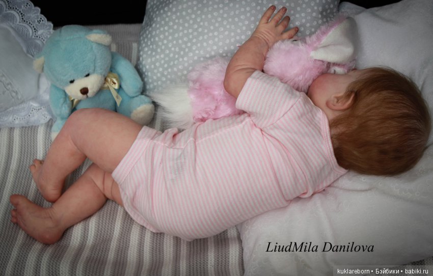 Poppet из молда Adrie Stoete. Кукла реборн Людмилы Даниловой