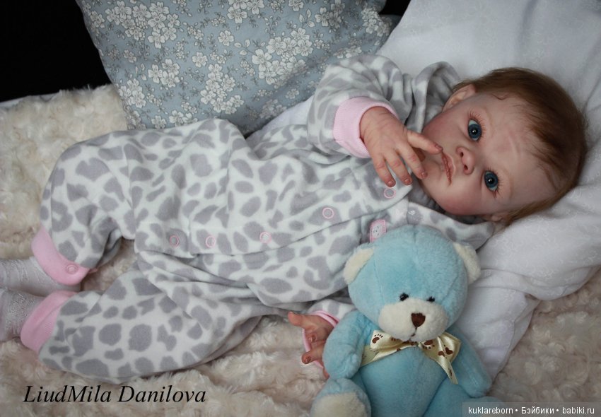 Poppet из молда Adrie Stoete. Кукла реборн Людмилы Даниловой (фото 9)