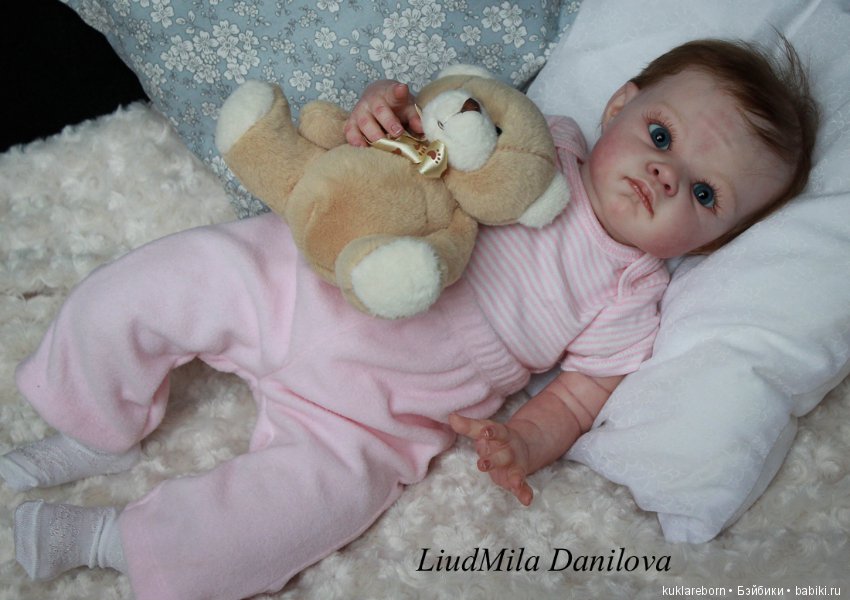 Poppet из молда Adrie Stoete. Кукла реборн Людмилы Даниловой (фото 2)