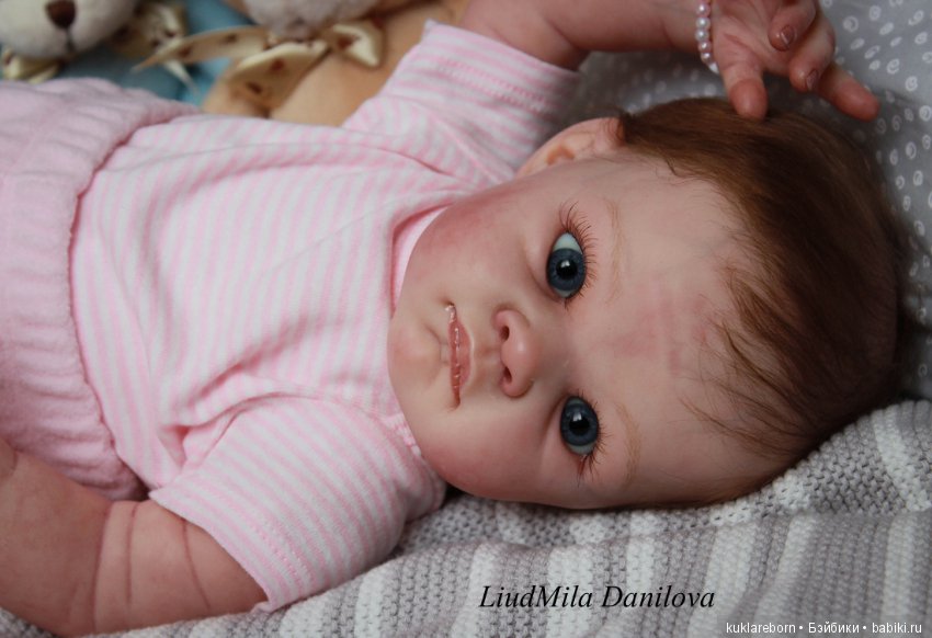 Poppet из молда Adrie Stoete. Кукла реборн Людмилы Даниловой