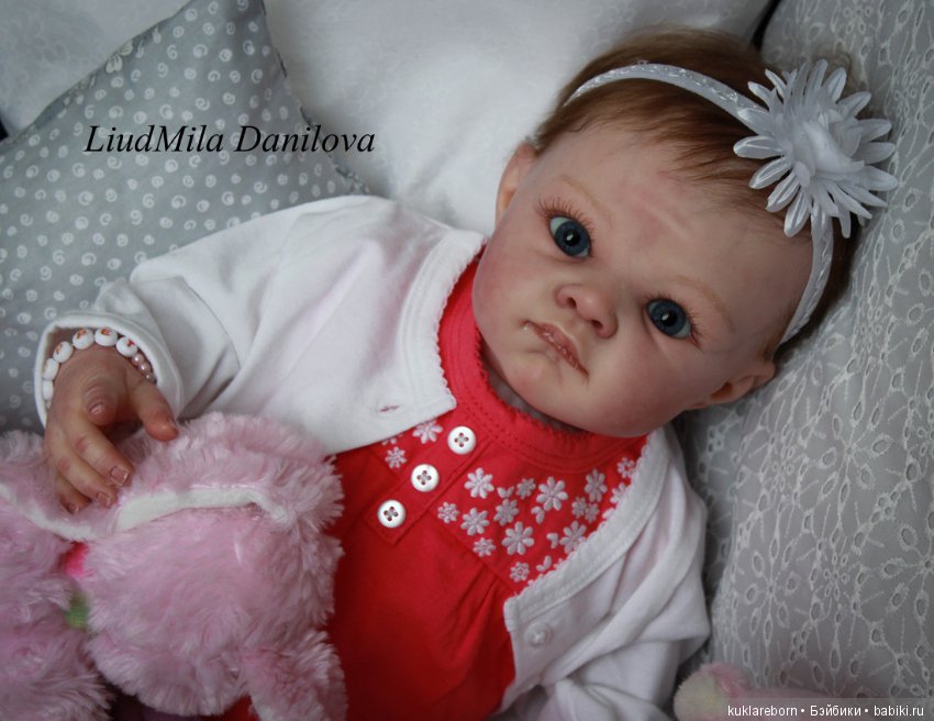 Poppet из молда Adrie Stoete. Кукла реборн Людмилы Даниловой
