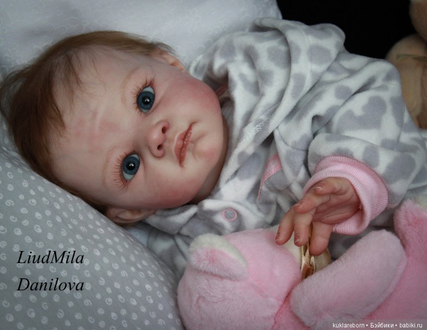 Poppet из молда Adrie Stoete. Кукла реборн Людмилы Даниловой (фото 6)