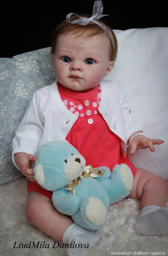Poppet из молда Adrie Stoete. Кукла реборн Людмилы Даниловой