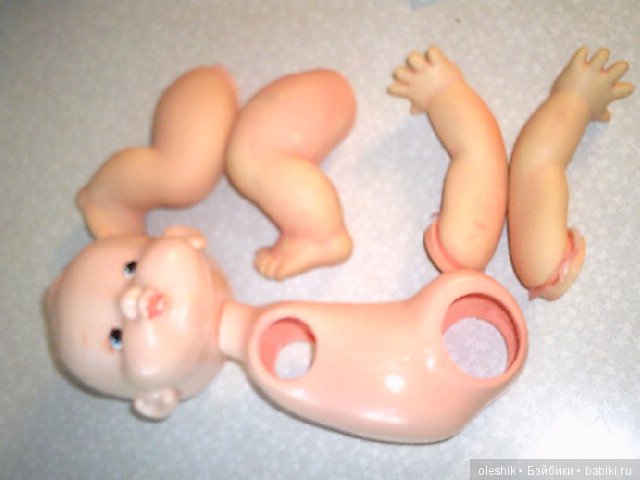 Три, три, будет дырка — ООАК и репейнт игровых кукол: Bratz (фото 2)