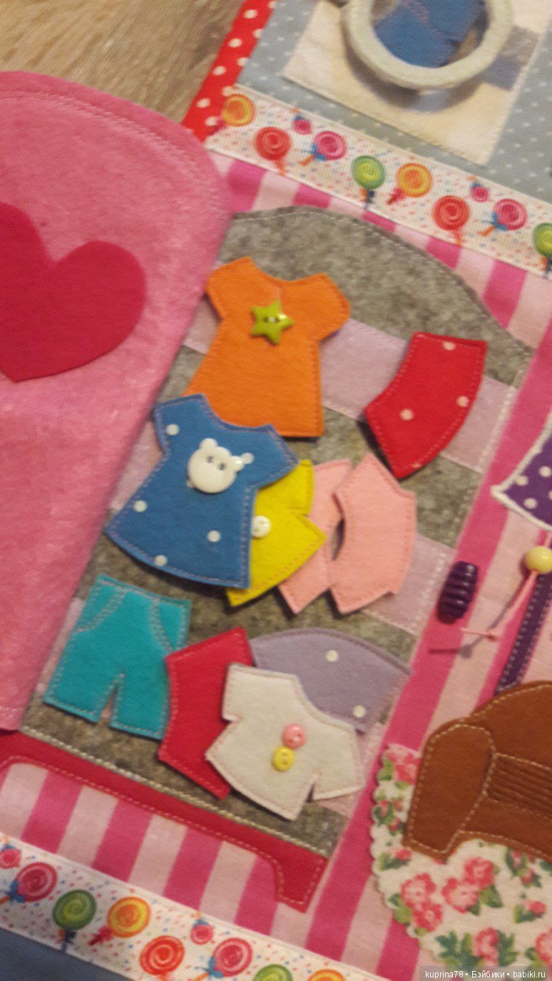 Игровой текстильный коврик-панно "Кукольный домик" с фермой и огородом (фото 4)