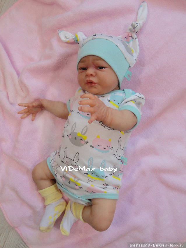 Маленький Зайчик — Куклы Реборн (Reborn): работы мастеров (фото 3)