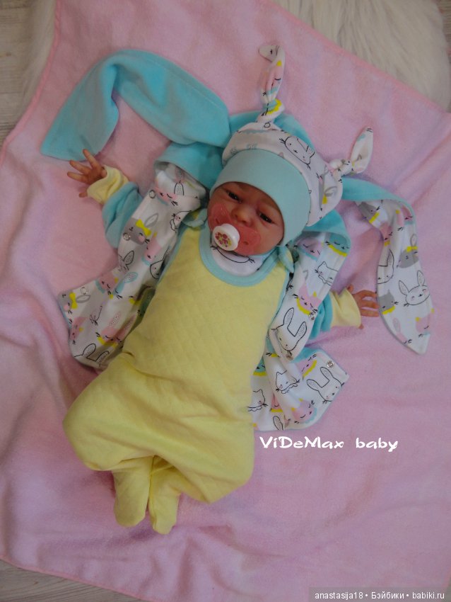 Маленький Зайчик — Куклы Реборн (Reborn): работы мастеров (фото 8)