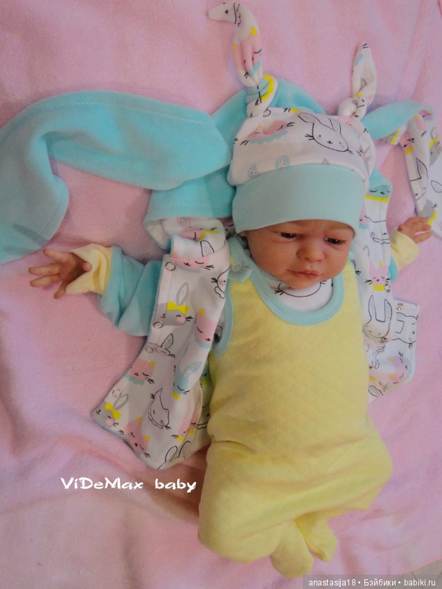 Маленький Зайчик — Куклы Реборн (Reborn): работы мастеров (фото 9)