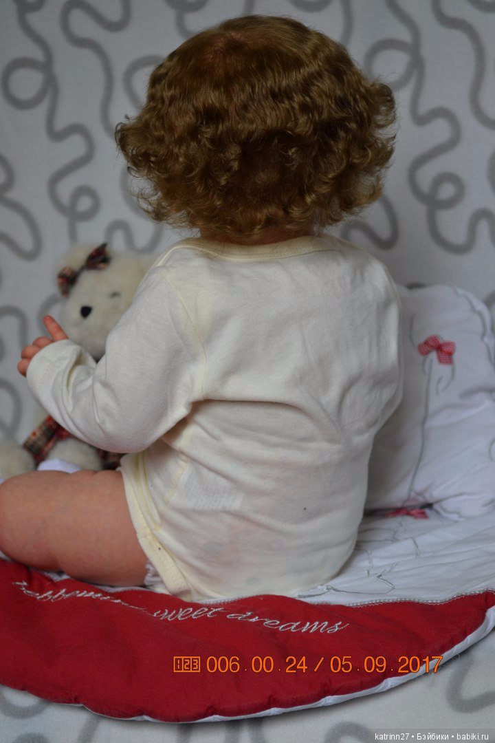 Кукла реборн Наcтюша, молд Maizie by Andrea Arcello. Автор Ekaterina Abbyasova babies