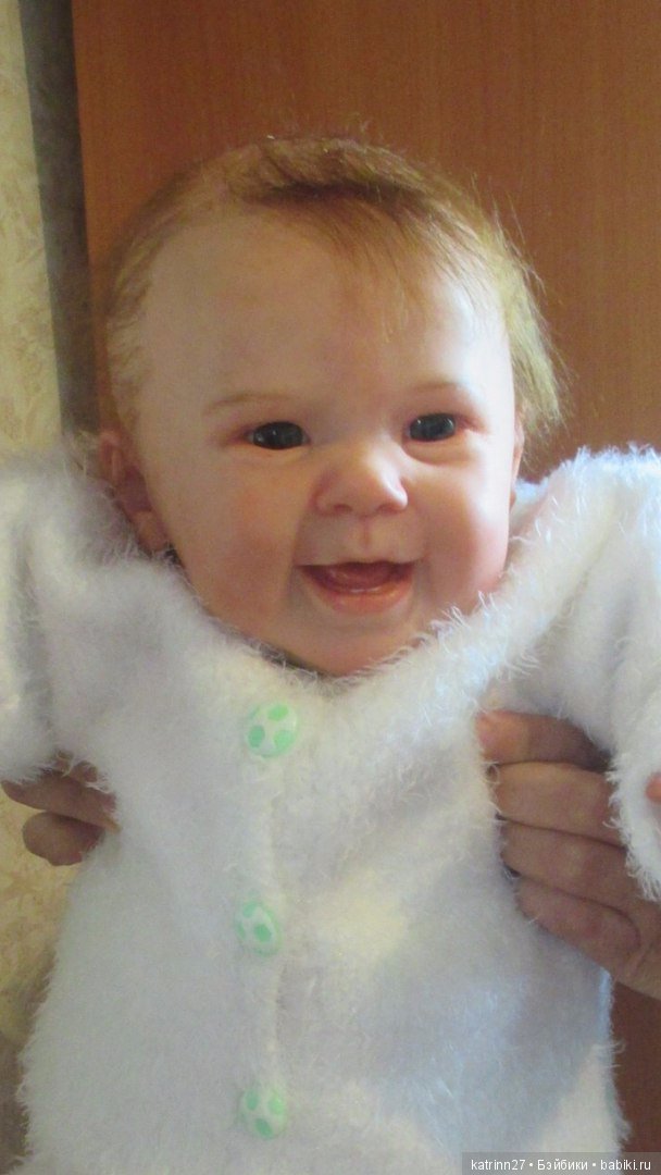 Кукла реборн Наcтюша, молд Maizie by Andrea Arcello. Автор Ekaterina Abbyasova babies (фото 2)