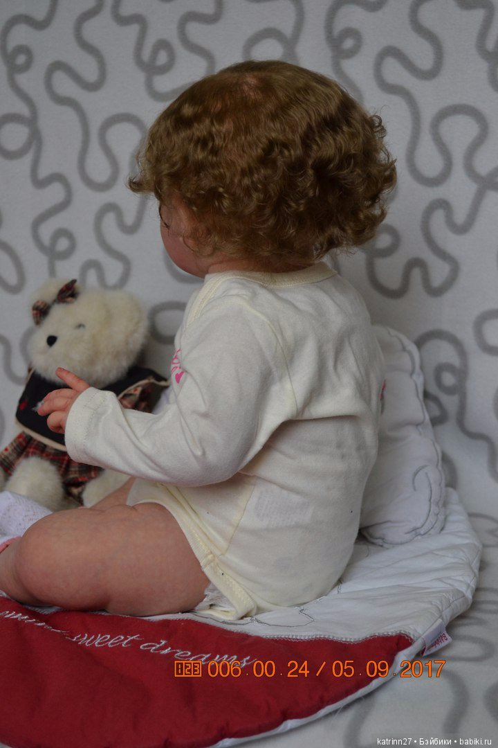 Кукла реборн Наcтюша, молд Maizie by Andrea Arcello. Автор Ekaterina Abbyasova babies