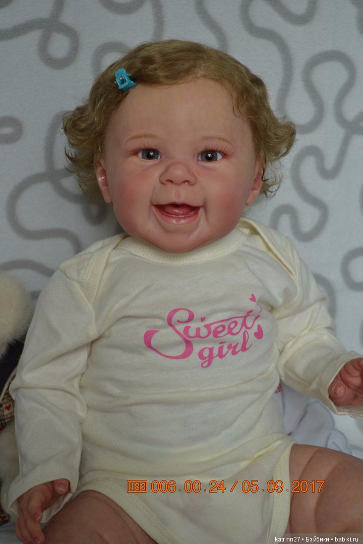 Кукла реборн Наcтюша, молд Maizie by Andrea Arcello. Автор Ekaterina Abbyasova babies