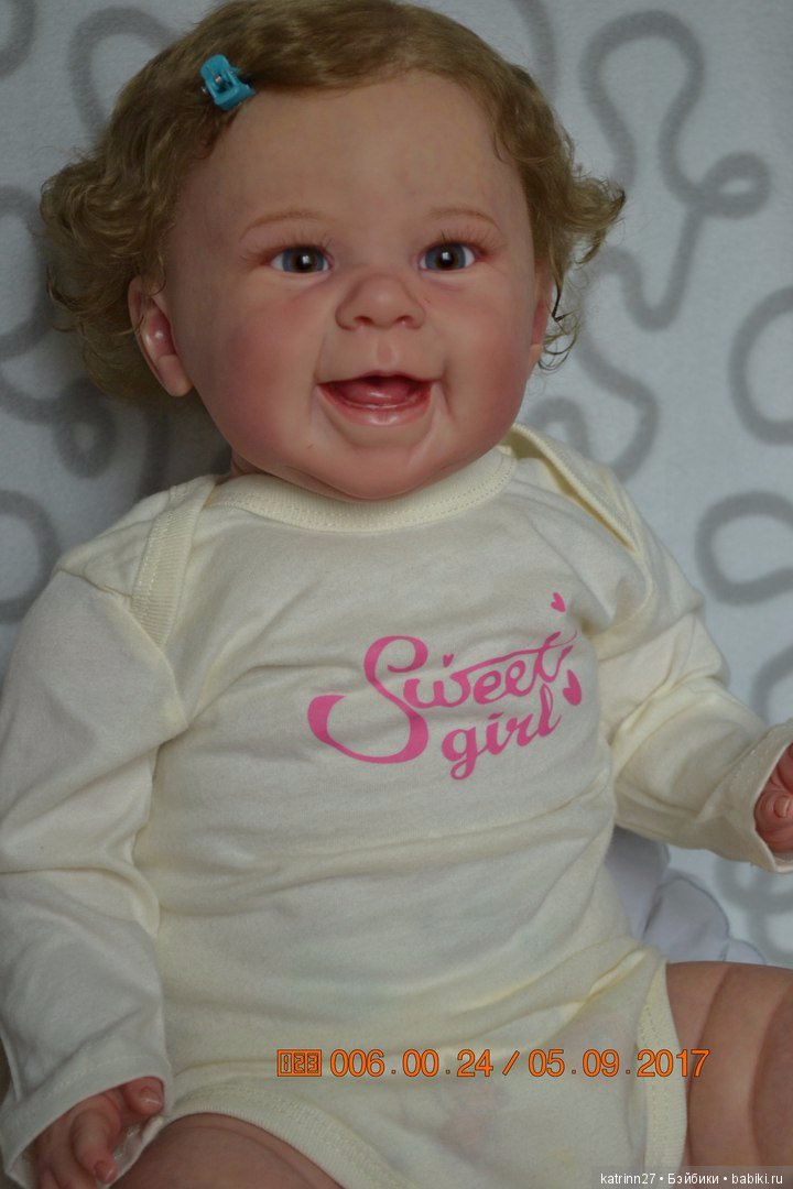 Кукла реборн Наcтюша, молд Maizie by Andrea Arcello. Автор Ekaterina Abbyasova babies