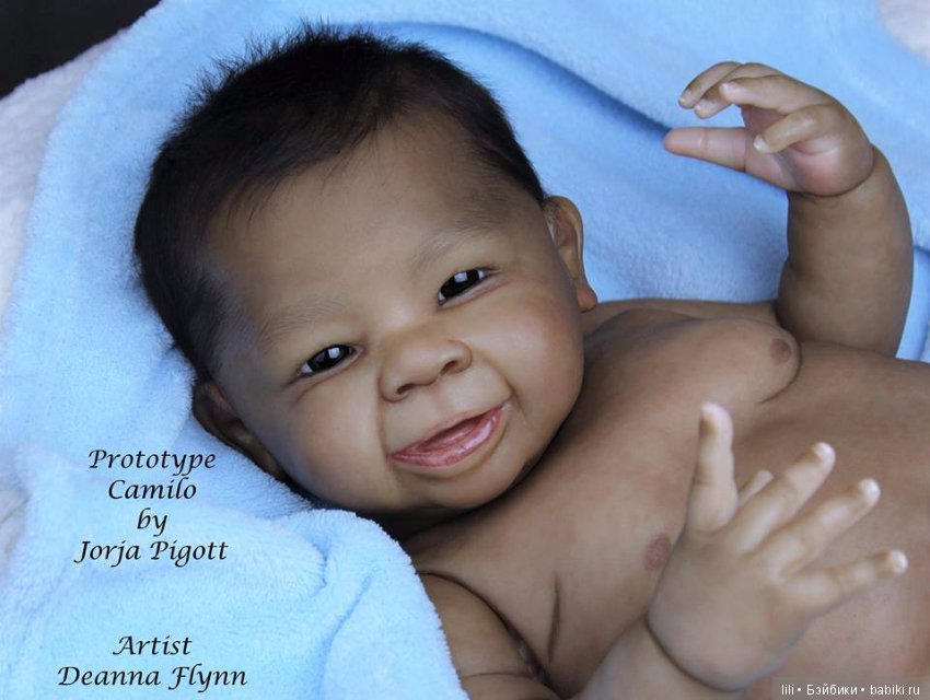 Молд для куклы реборн Camilo от скульптора Jorja Pigott (фото 10)