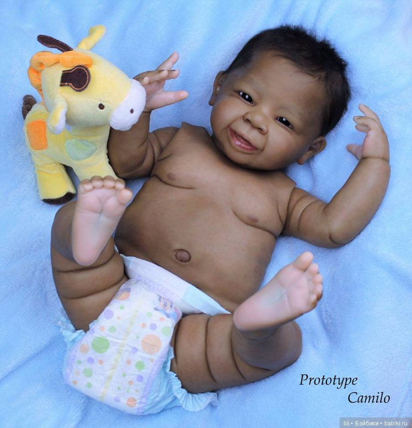 Молд для куклы реборн Camilo от скульптора Jorja Pigott