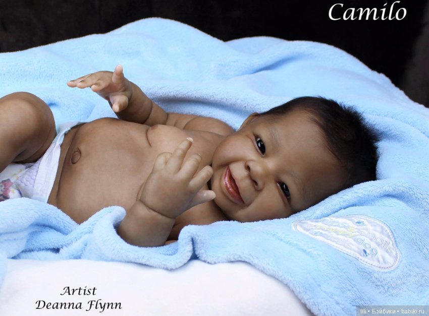 Молд для куклы реборн Camilo от скульптора Jorja Pigott
