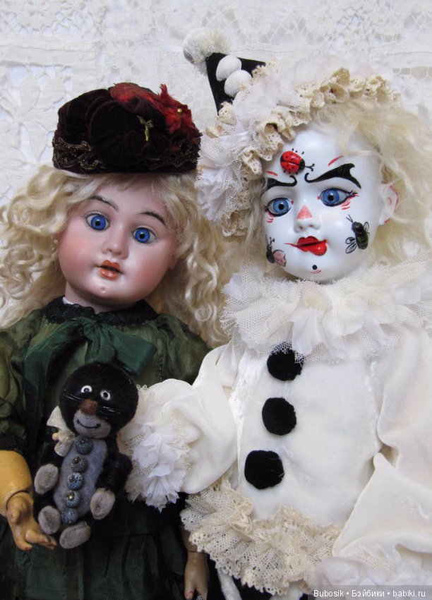 Когда очень хочется антикварного клоуна,а он все не попадается,то надо что? Правильно! Надо его сделать