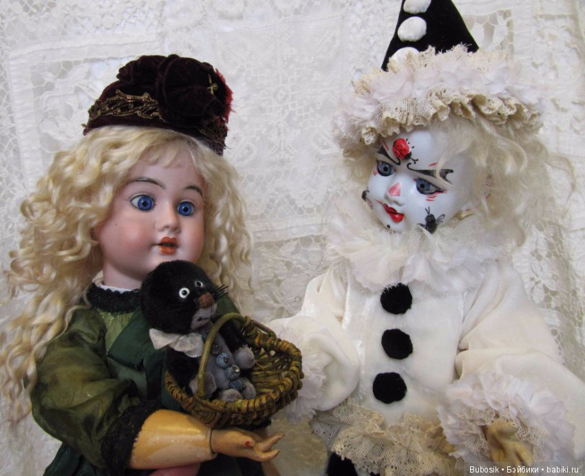 Когда очень хочется антикварного клоуна,а он все не попадается,то надо что? Правильно! Надо его сделать (фото 9)