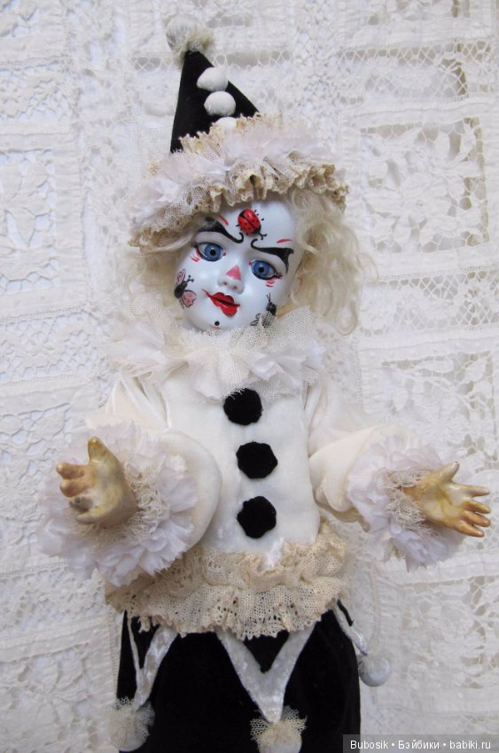 Когда очень хочется антикварного клоуна,а он все не попадается,то надо что? Правильно! Надо его сделать (фото 7)