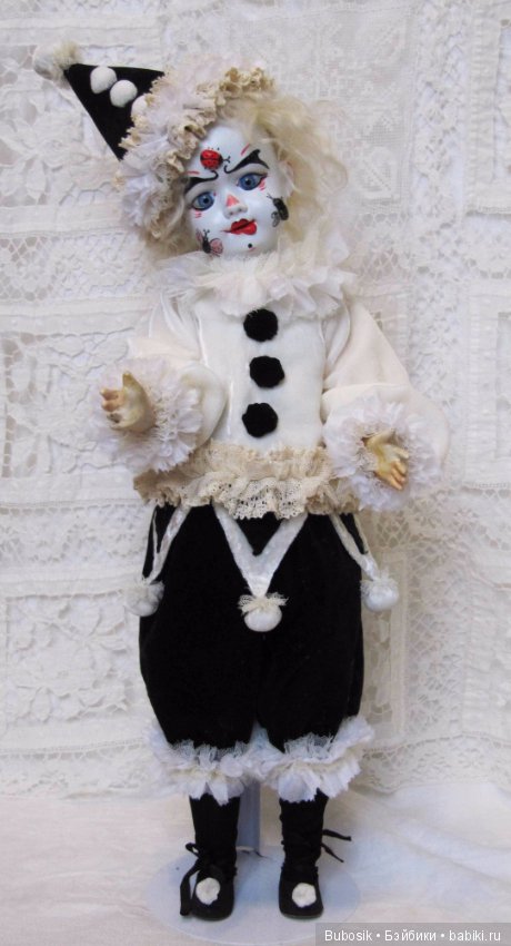 Когда очень хочется антикварного клоуна,а он все не попадается,то надо что? Правильно! Надо его сделать (фото 6)