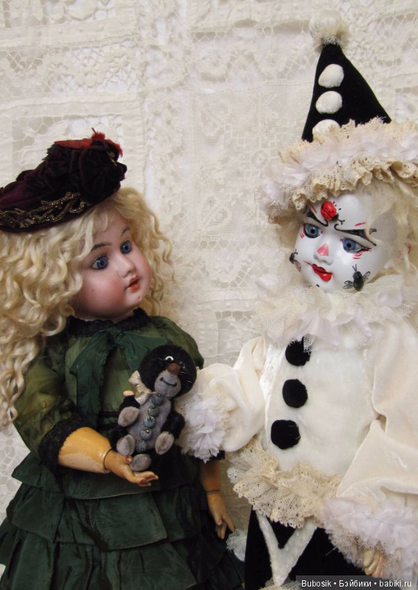 Когда очень хочется антикварного клоуна,а он все не попадается,то надо что? Правильно! Надо его сделать