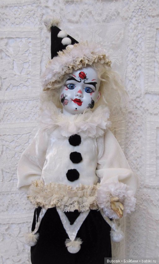 Когда очень хочется антикварного клоуна,а он все не попадается,то надо что? Правильно! Надо его сделать (фото 5)