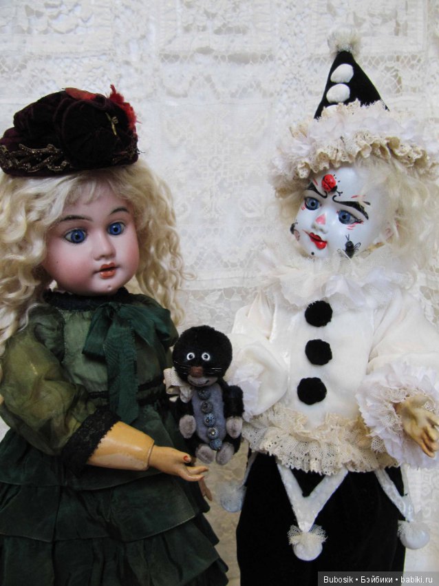 Когда очень хочется антикварного клоуна,а он все не попадается,то надо что? Правильно! Надо его сделать