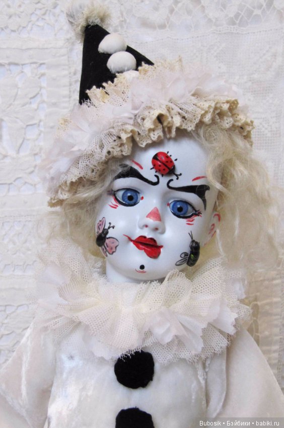 Когда очень хочется антикварного клоуна,а он все не попадается,то надо что? Правильно! Надо его сделать (фото 2)