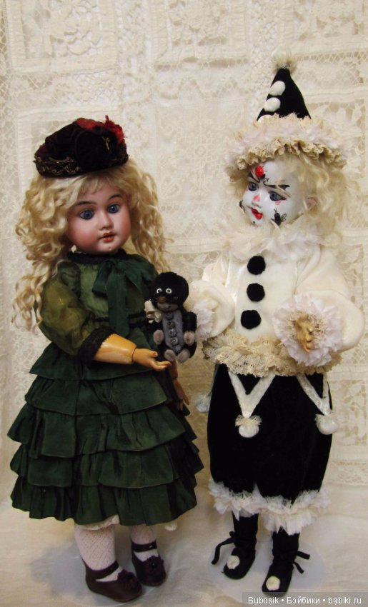 Когда очень хочется антикварного клоуна,а он все не попадается,то надо что? Правильно! Надо его сделать (фото 10)