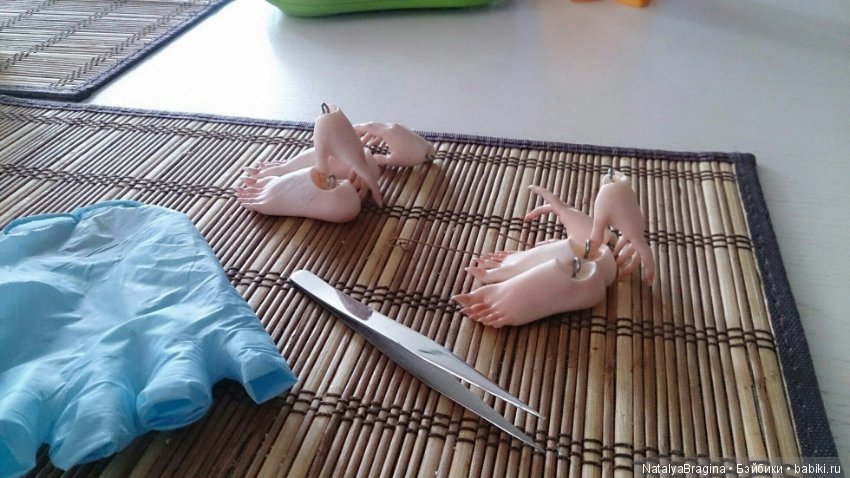 Немного о том как я делаю шарнирных кукол (фото 8)