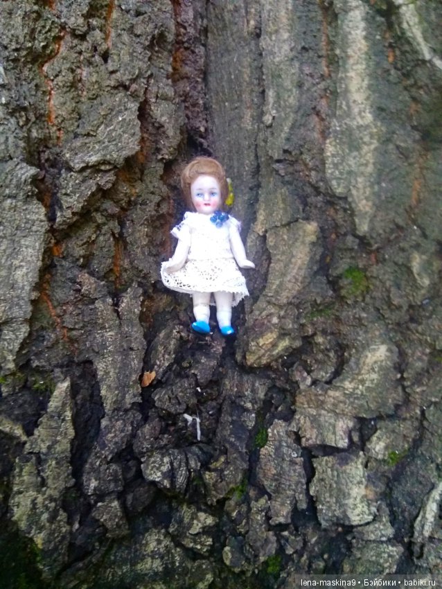 Осень, тёплые деньки. Парк, День города. Марселька (Антикварная куколка) на природе