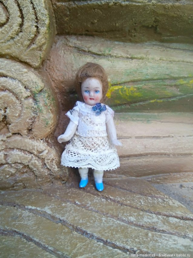 Осень, тёплые деньки. Парк, День города. Марселька (Антикварная куколка) на природе