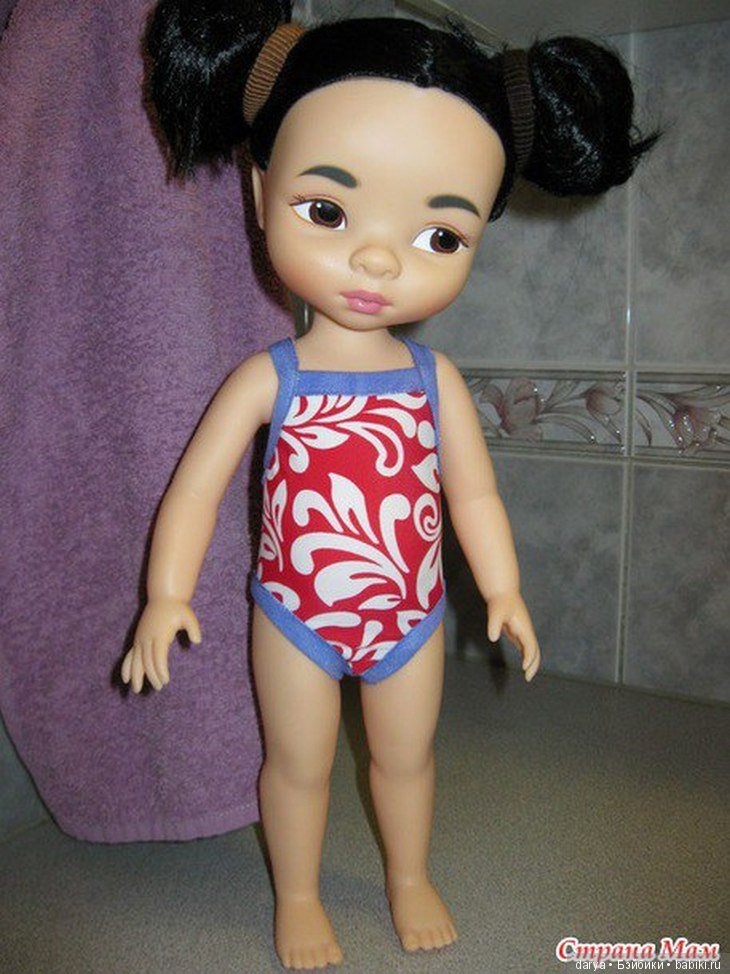 Купальник с выкройкой для куклы Дисней Аниматорс (фото 2)