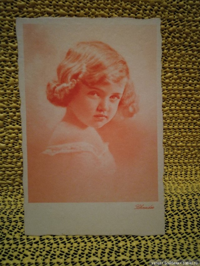 Открытки с куклами, детьми. Винтаж, Италия